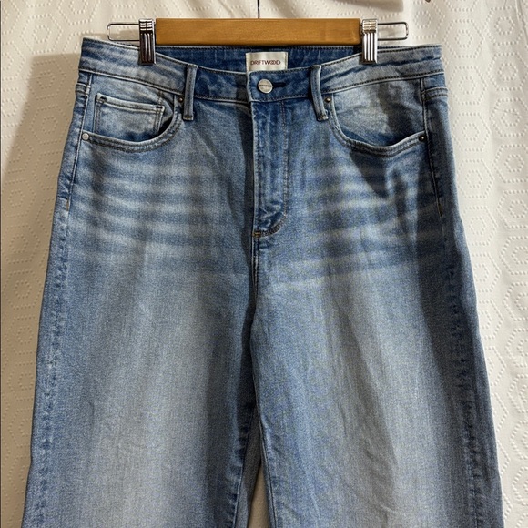 Driftwood Women's Pants Sz 29 Jeans Charlee Embroidered Cuff - Picture 3 of 9